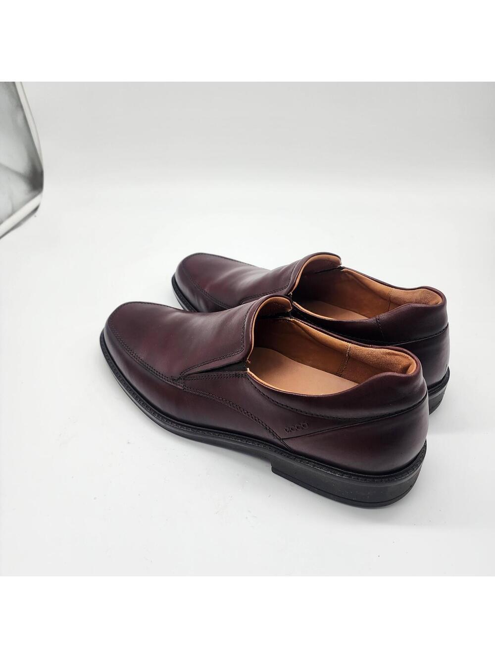 ECCO Holton Apron Toe Slip-On shoes 46 12 12.5 brown - Picture 4 of 9
